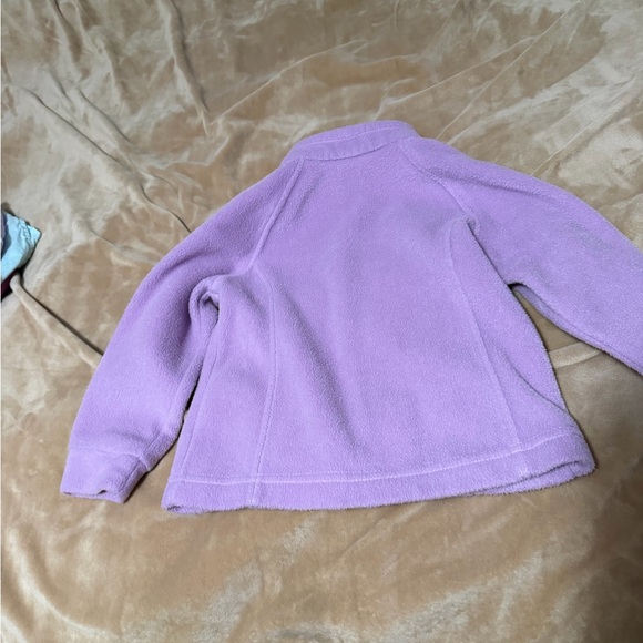 Columbia Kids Lavender Fleece Jacket 3T - Picture 4 of 5